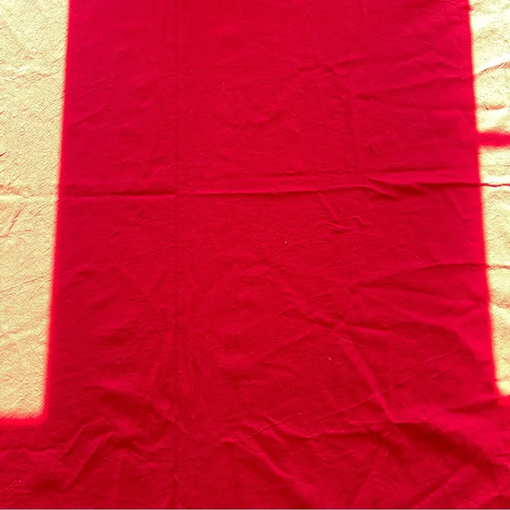 Target red holiday Christmas 100% cotton tablecloth - rectangle 58